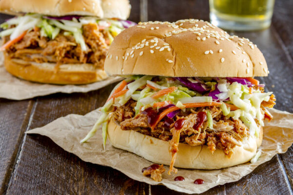 Smokey Pulled Pork Burger