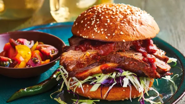 Smokey Beef Brisket Burger
